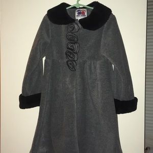 Grey dressy coat